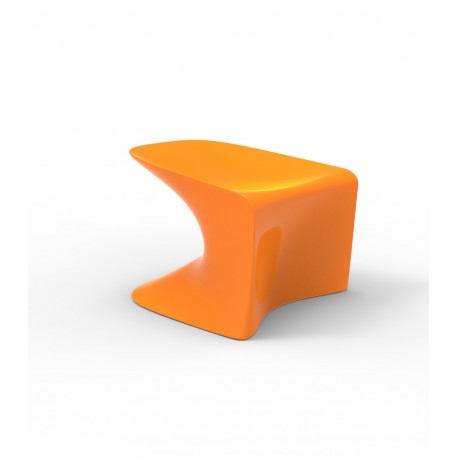 Tabouret Bas Wing Laqué Orange