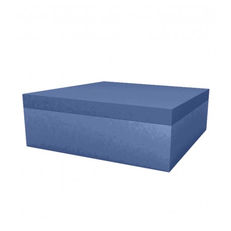 Large Pouf Jut Chill Laqué Notte Blue