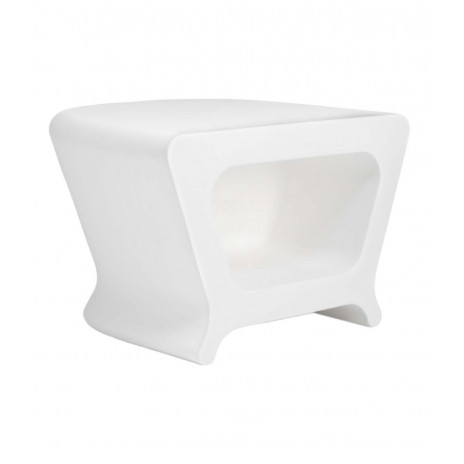 Tabouret Bas PAL Blanc