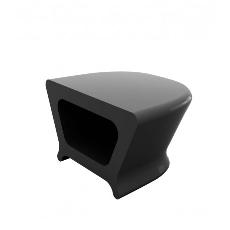 Tabouret Bas PAL Laqué Anthracite