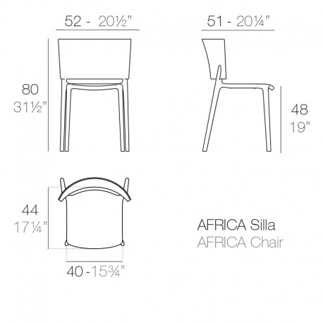 Chaise Africa Plan