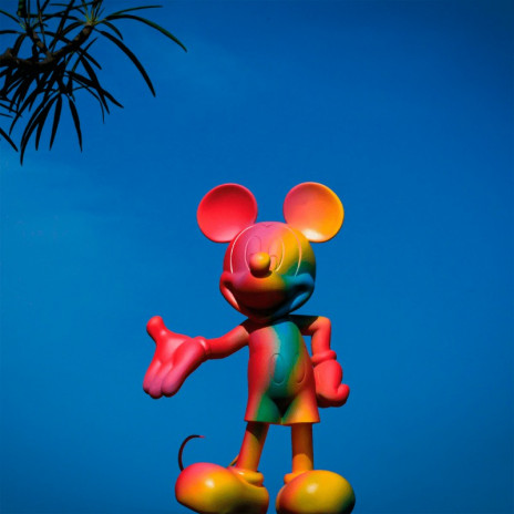 MICKEY WELCOME - Rainbow - 30 cm