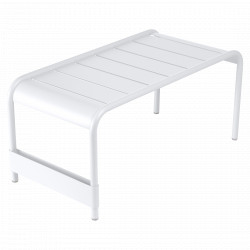 Grande table basse Luxembourg blanc coton