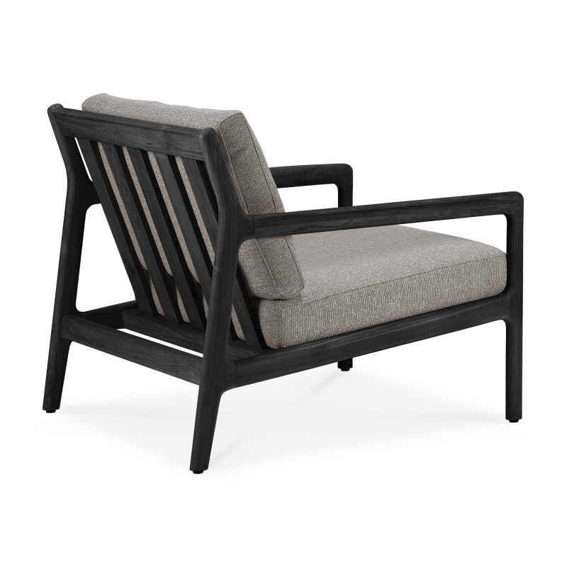 Fauteuil de jardin Jack en Teck Noir