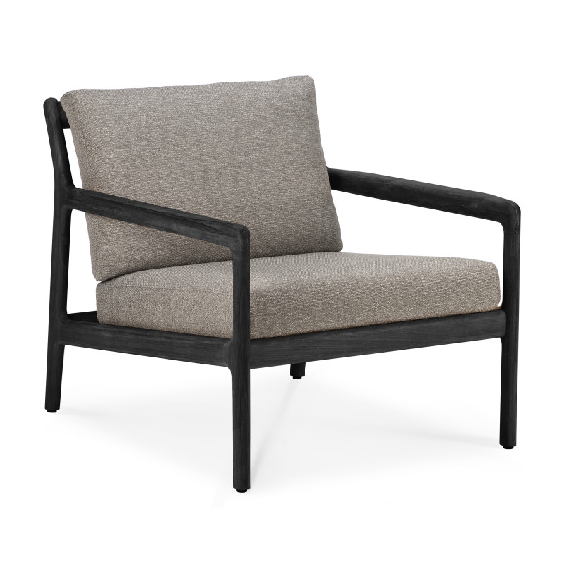 Fauteuil de jardin Jack en Teck Noir