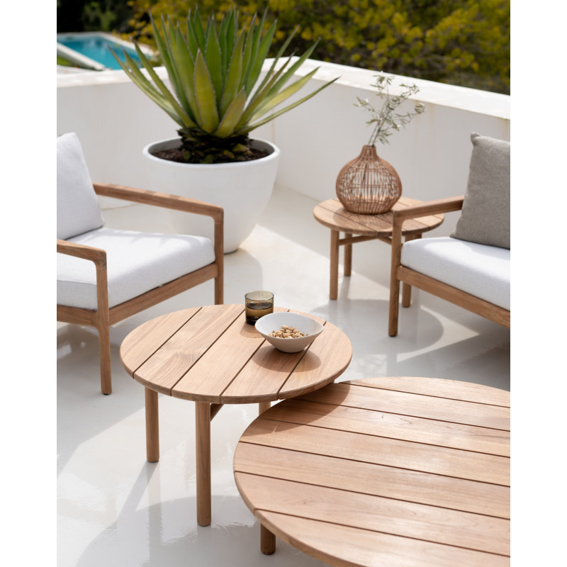 Table basse de jardin Quatro