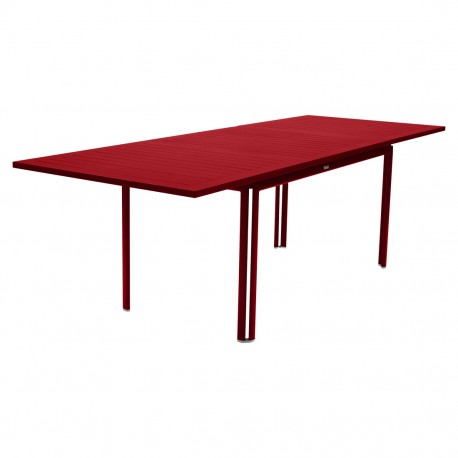 Table extensible COSTA coquelicot