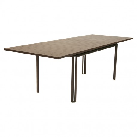 Table extensible COSTA rouille