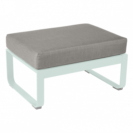 Pouf BELLEVIE taupe grisé