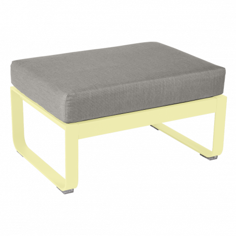 Pouf BELLEVIE taupe grisé