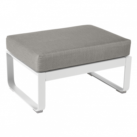 Pouf BELLEVIE taupe grisé