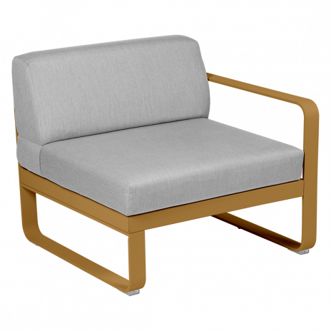 Module droit BELLEVIE 1 place gris graphite
