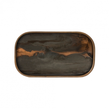 Plateau en verre Organic Large