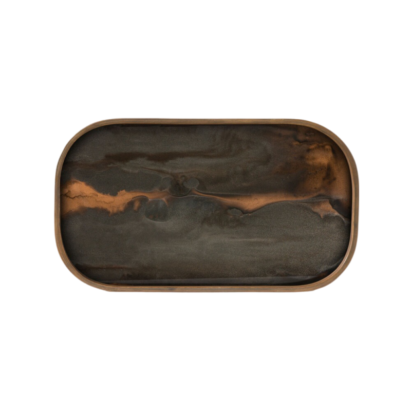 Plateau en verre Organic Large