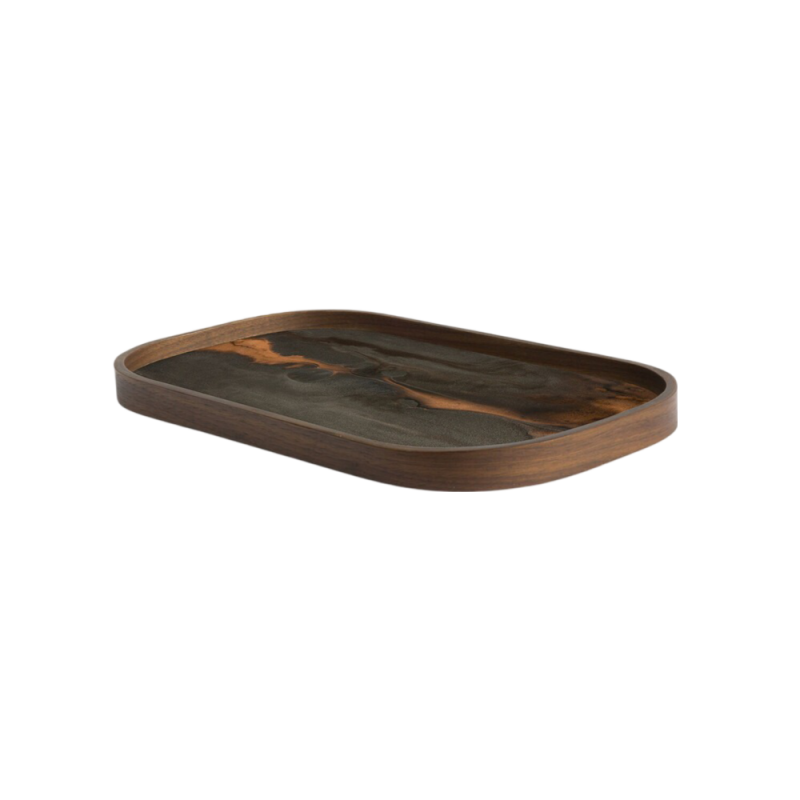 Plateau en verre Organic Large