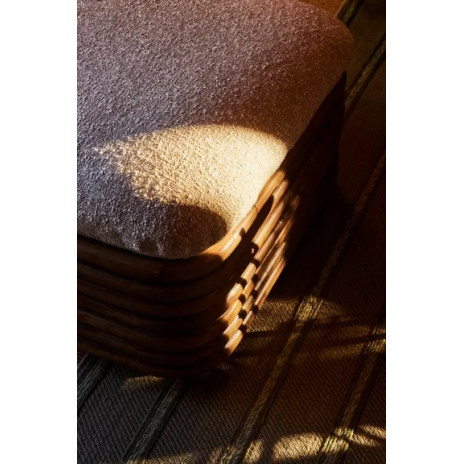Pouf BOHÈME 72 OTTOMAN Blanc