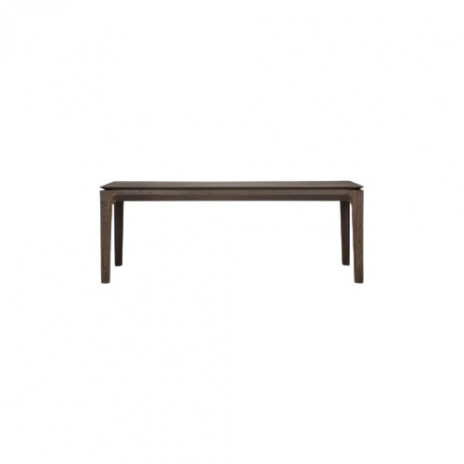 Banc Bok Chêne Brun 126 cm