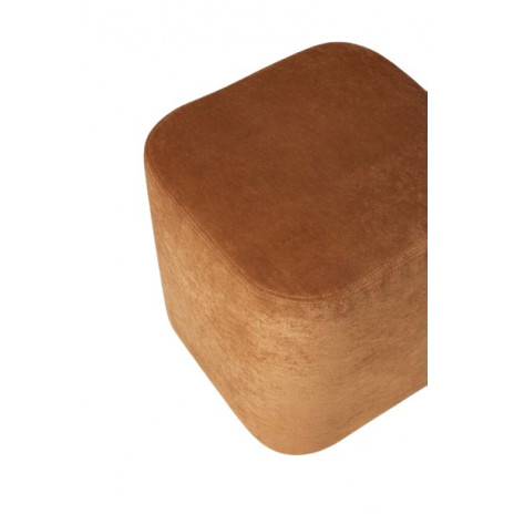 Pouf Cube Cinnamon
