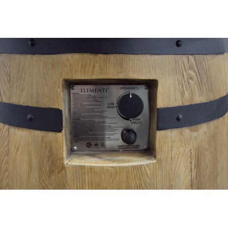 Table de Jardin Brasero LAFITE BARREL