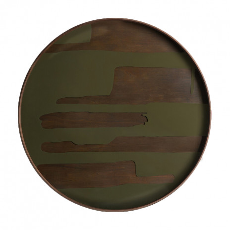 Plateau en verre Ronde...