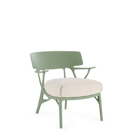 Fauteuils A.I. lounge bouclé