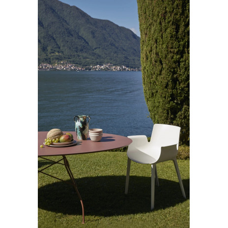 Table Glossy xxl outdoor round