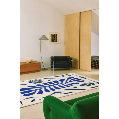 Tapis Corail Bleu