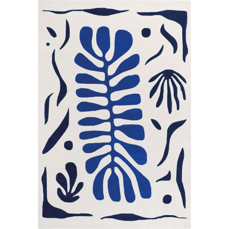 Tapis Corail Bleu