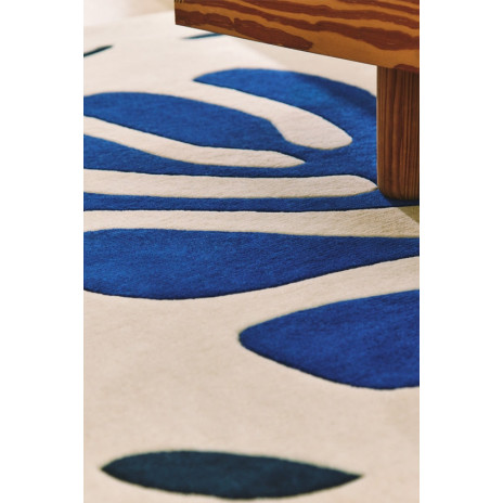 Tapis Corail Bleu