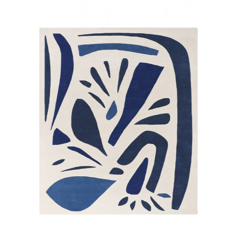 Tapis Alpha Bleu