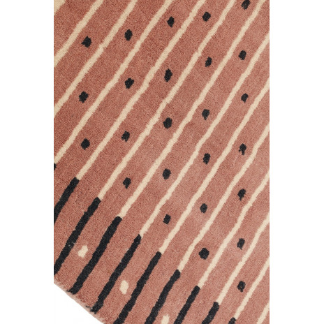 Tapis Exclamation Bois de Rose