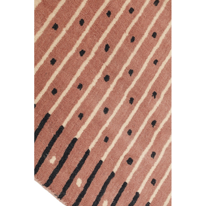 Tapis Exclamation Bois de Rose