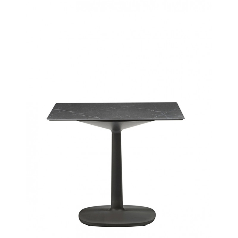 Table Multiplo / plateau carré en marbre / intérieur
