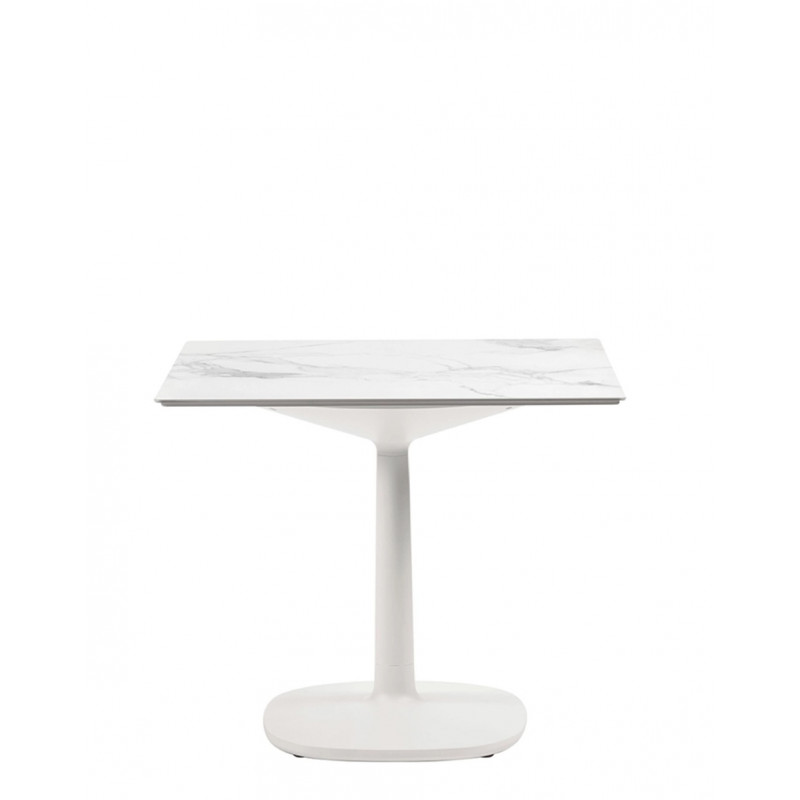Table Multiplo / plateau carré en marbre / intérieur