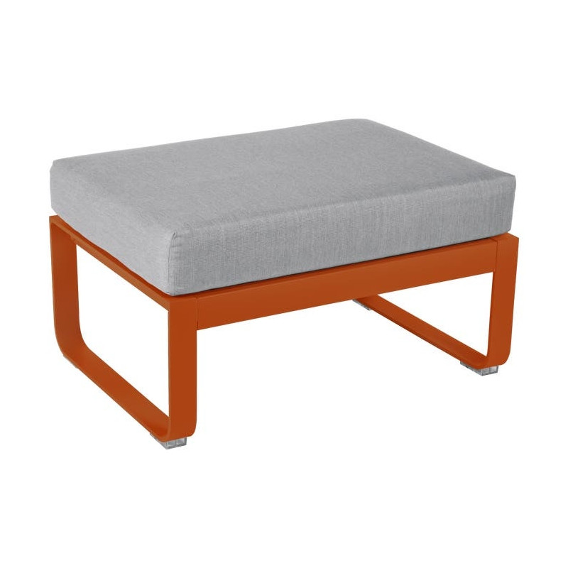 Pouf BELLEVIE taupe grisé