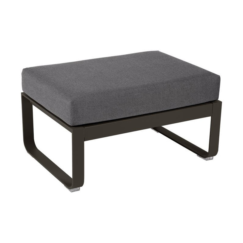 Pouf BELLEVIE gris graphite