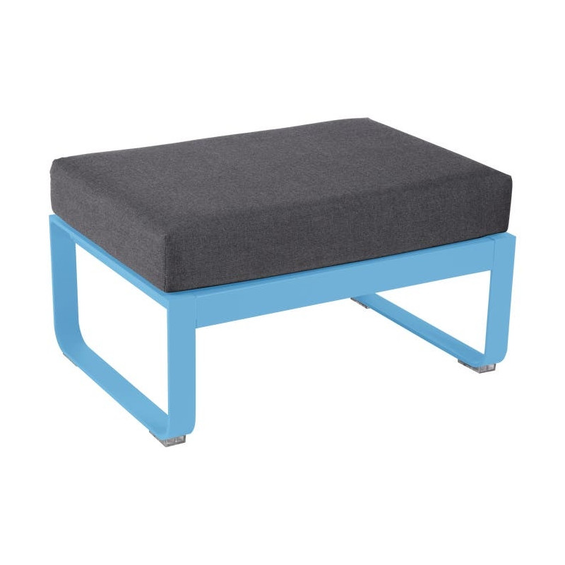 Pouf BELLEVIE gris graphite