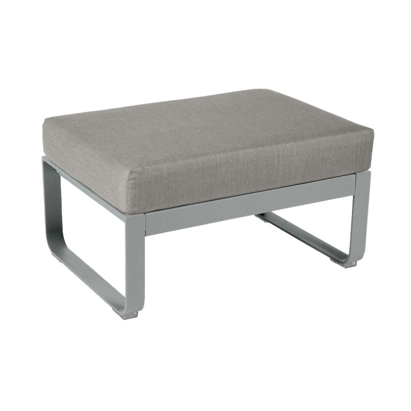 Pouf BELLEVIE taupe grisé