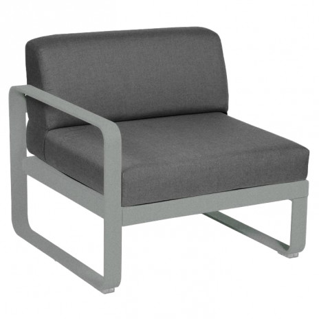 Module gauche BELLEVIE 1 place gris graphite