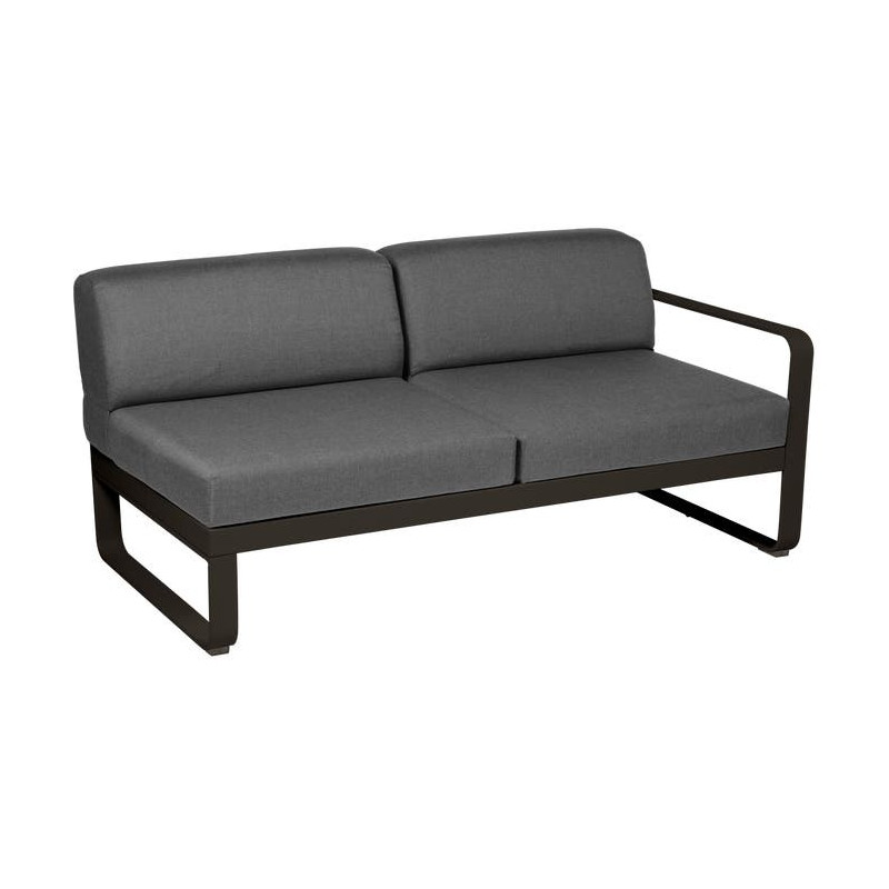 MODULE DROIT 2 PLACES BELLEVIE gris graphite
