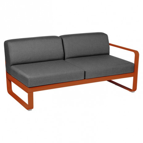MODULE DROIT 2 PLACES BELLEVIE gris graphite