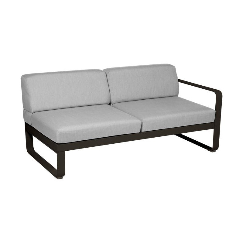 MODULE DROIT 2 PLACES BELLEVIE gris flanelle