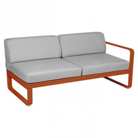 MODULE DROIT 2 PLACES BELLEVIE gris flanelle