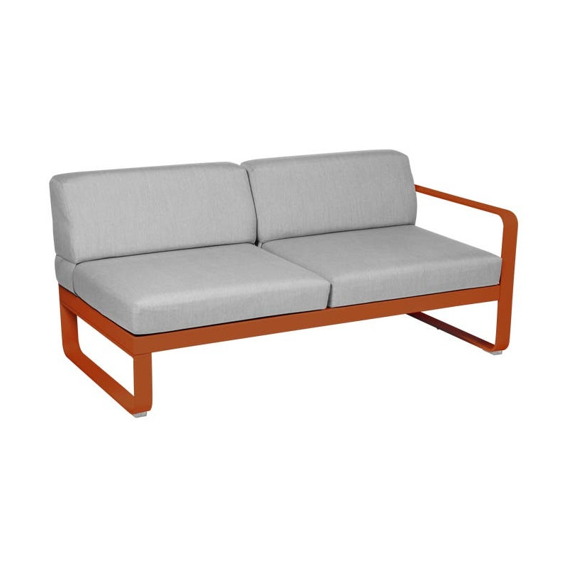 MODULE DROIT 2 PLACES BELLEVIE gris flanelle