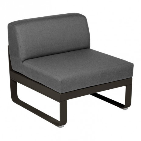 MODULE CENTRAL 1 PLACE BELLEVIE gris graphite