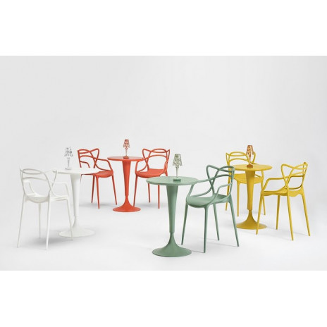 Table de Bar DR.NA pied Aluminium