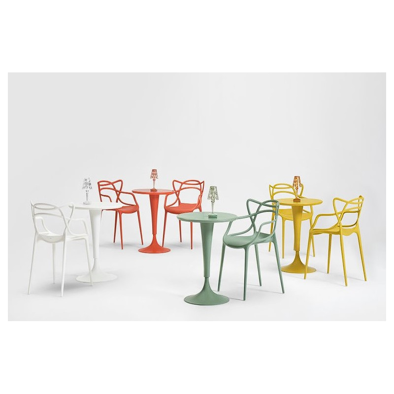 Table de Bar DR.NA pied Aluminium