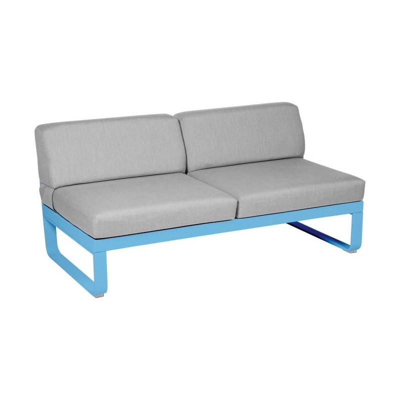 MODULE CENTRAL 2 PLACES BELLEVIE gris flanelle