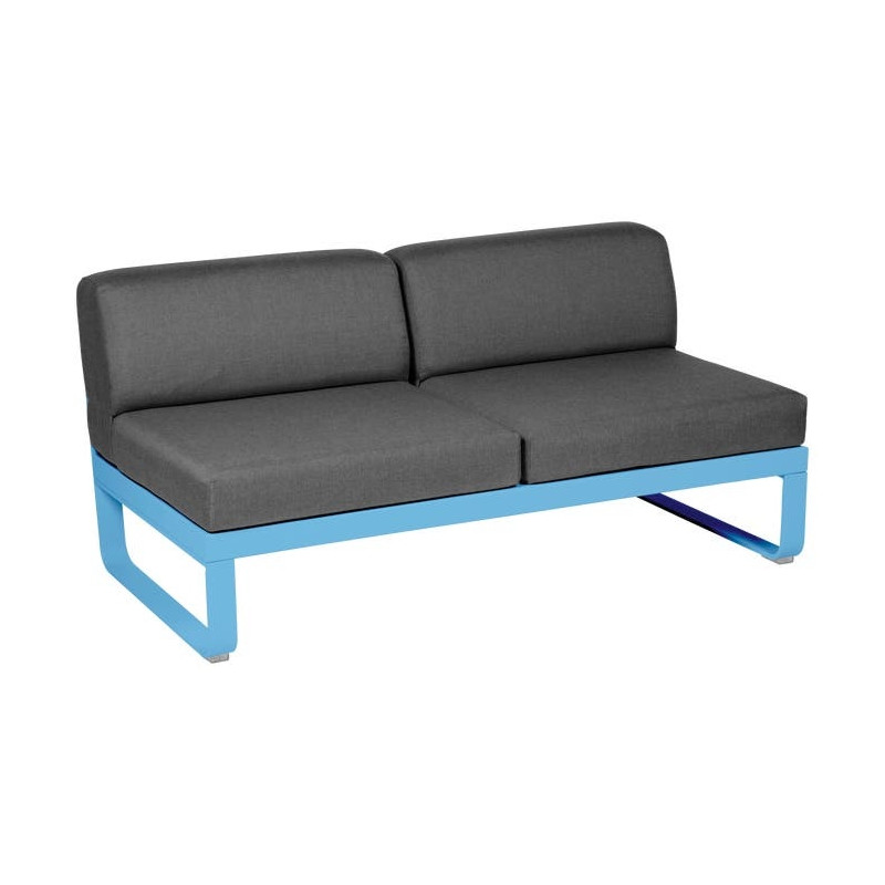 MODULE CENTRAL 2 PLACES BELLEVIE gris graphite
