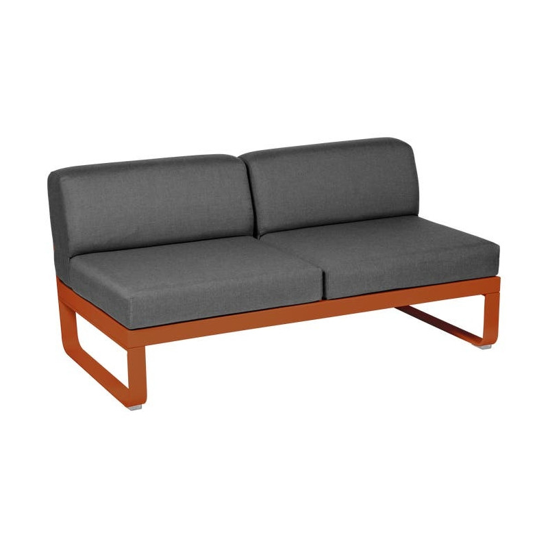 MODULE CENTRAL 2 PLACES BELLEVIE gris graphite